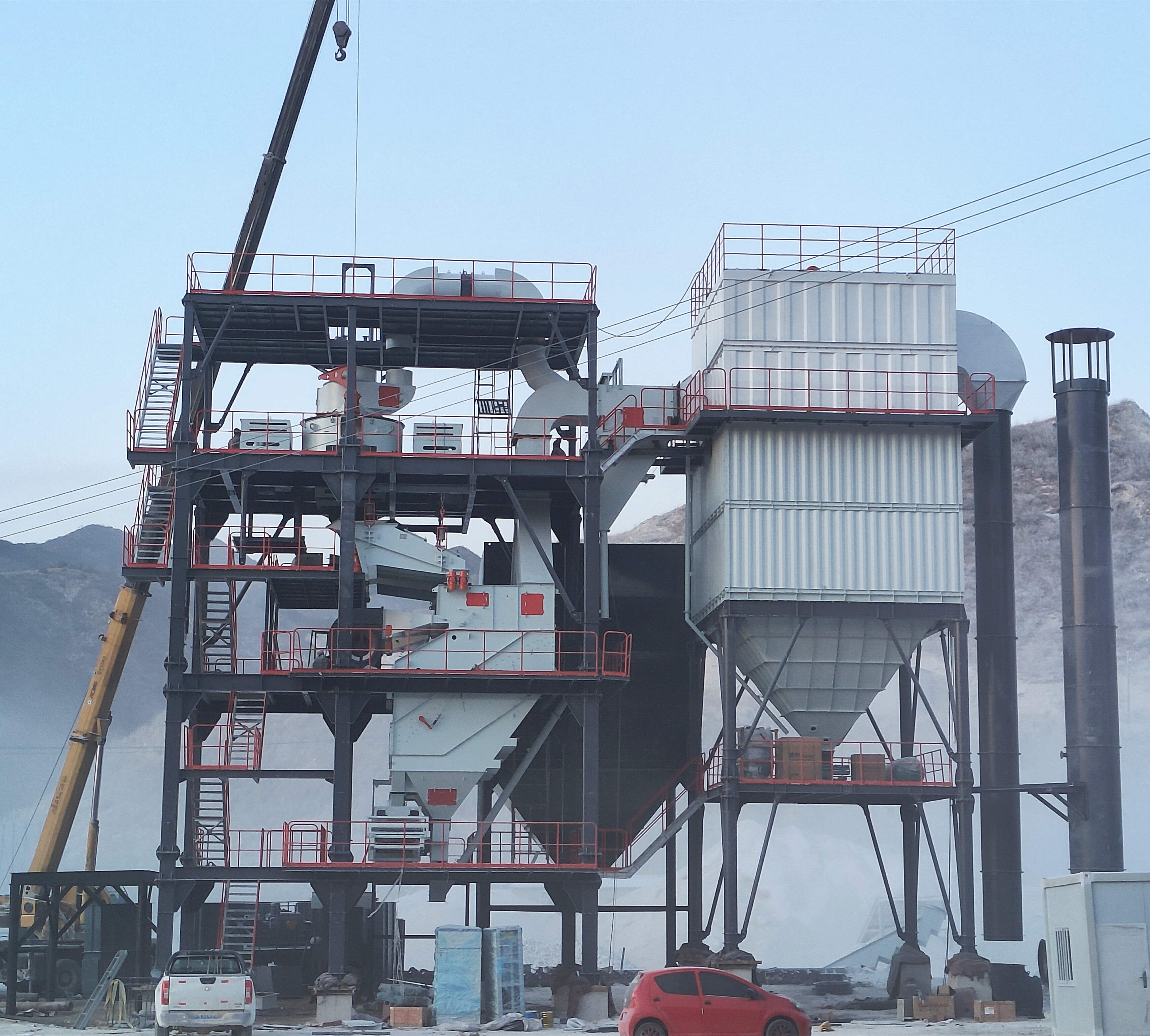 礦山建設(shè)不停？制砂剛需？上這套制砂樓！