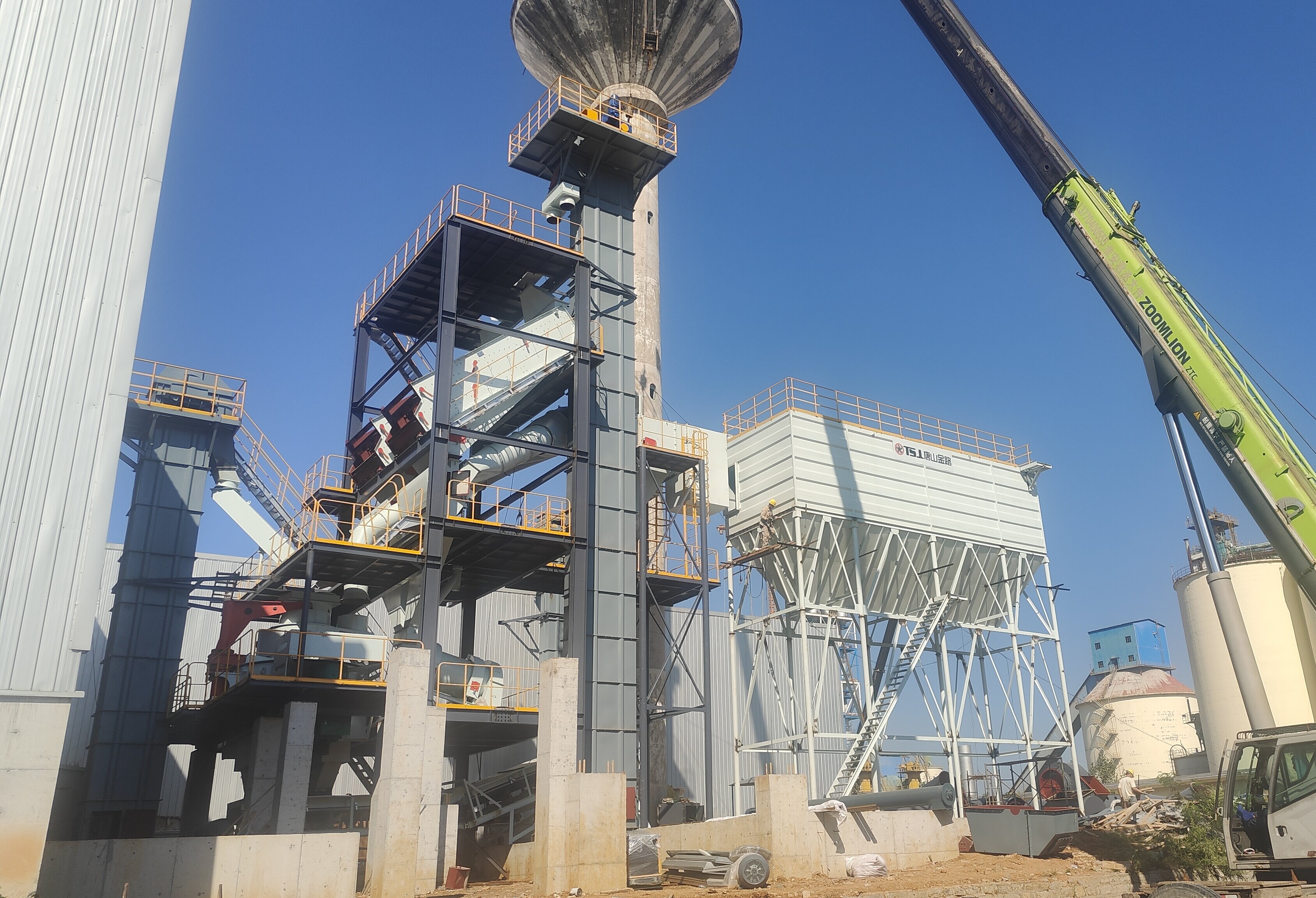 干法制砂樓先篩后破工藝：石粉制砂的新選擇